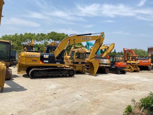 23000 kg Gebrauchtes CATERPILLAR Bagger 320D in Originalfarbe aus Japan
