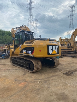 Ausgezeichneter Zustand, gebrauchtes Caterpillar Bagger CAT 318D mit geringer Arbeitszeit 0-2000
