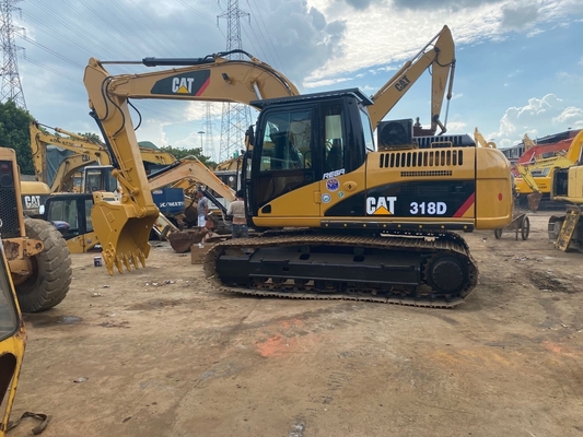 Ausgezeichneter Zustand, gebrauchtes Caterpillar Bagger CAT 318D mit geringer Arbeitszeit 0-2000