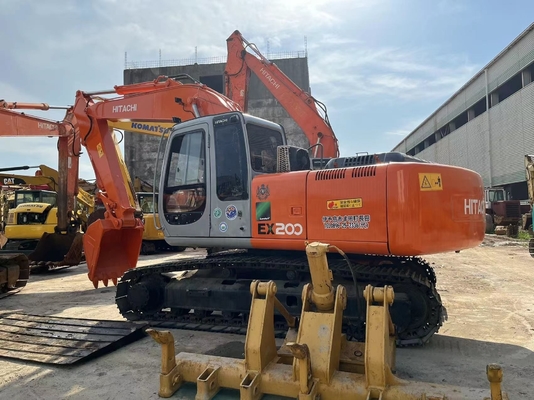 Gebrauchtes Grabgerät Bewegtyp Crawler Bagger Hitachi EX200 Gebrauchtbagger