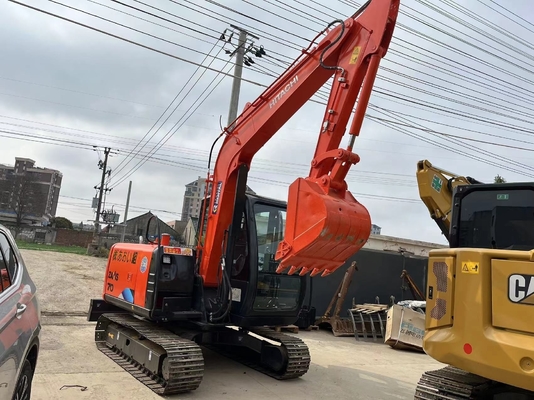 7T Mini Digger Hitachi zx70 Crawler Mini Bagger mit EPA-Motor verwendet Original Japan