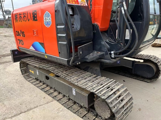 7T Mini Digger Hitachi zx70 Crawler Mini Bagger mit EPA-Motor verwendet Original Japan