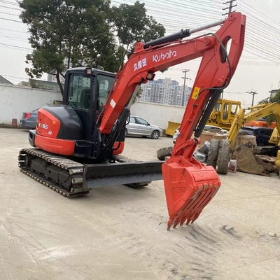 Niedrige Arbeitszeit 6 Tonnen KUBOTA KX165-5 Bagger Original aus Japan hydraulischer Minibagger