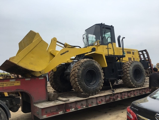 Gebrauchtes Komatsu 20 Tonnen Radlader WA320 mit Originalmotor und Liyuan Hydraulikpumpe