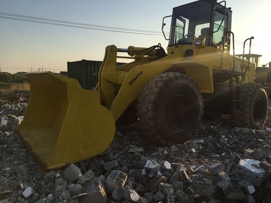Gebrauchtes Komatsu 20 Tonnen Radlader WA320 mit Originalmotor und Liyuan Hydraulikpumpe