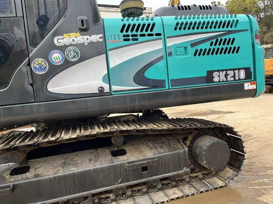 Gebraucht Digger Kobelco SK210LC mit Originalfarbe und Liyuan Hydraulikpumpe aus Japan