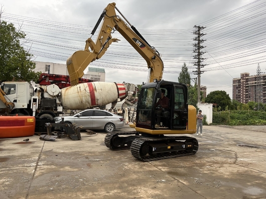 In gutem Zustand gebrauchte Caterpillar Bagger CAT 307E2 Radbagger mit Japan-Motor