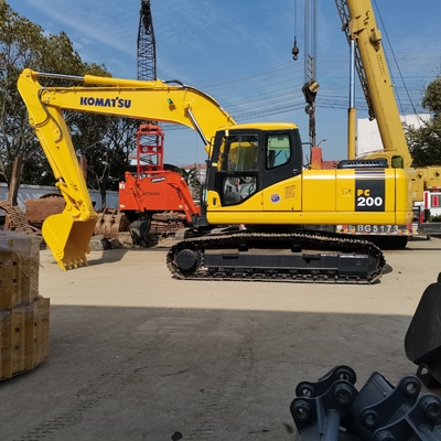 Handel Komatsu PC200 Bagger 20Ton Crawler Gebrauchtbagger mit Original Japan Motor