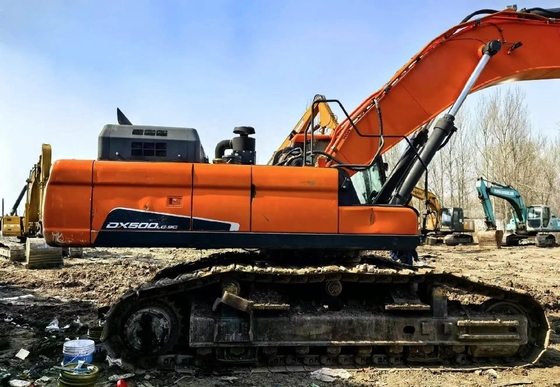 Gebrauchtes Doosan DX500LC Bagger mit Doosan-Motor Gebrauchtes Hydraulisches Crawler Digger