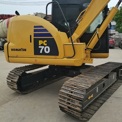 Ausgezeichneter Zustand Gebraucht Komatsu PC70 Bagger 7TON Crawler Bagger zu erschwinglichen Preisen