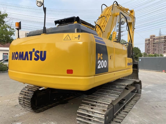 Original KOMATSU PC200-8 Gebraucht 20 Tonnen Crawler Bagger mit geringer Arbeitszeit