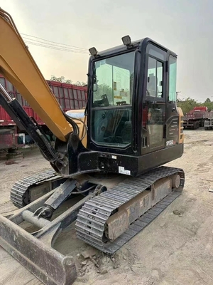 5Ton Crawler Bagger verwendet Sany SY55 Originalfarbe Hydraulische mittelgroße Bagger