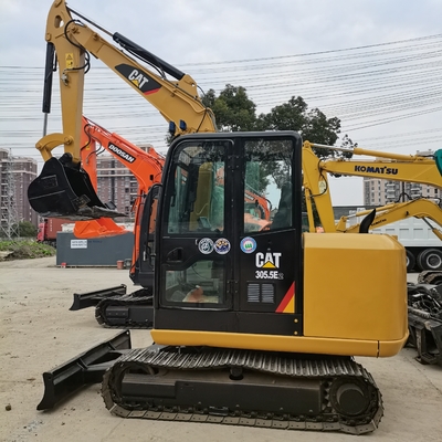 CAT305 Gebrauchtbagger 5 Tonnen Crawlerbagger mit anderem Hydraulikzylinder und Eimer