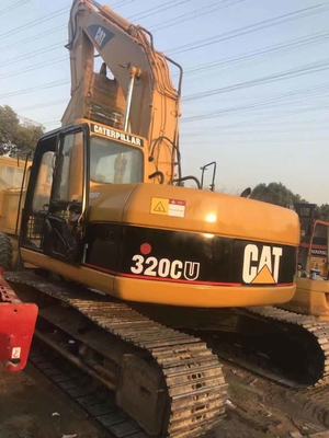 Caterpillar Gebrauchtbagger 320CU mit 0,8 m3 Eimerkapazität und geringer Arbeitszeit