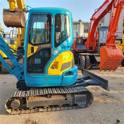 In gutem Zustand Kubota U15 Mini Bagger mit 9,6 kW Leistung und Original hydraulisches Ventil