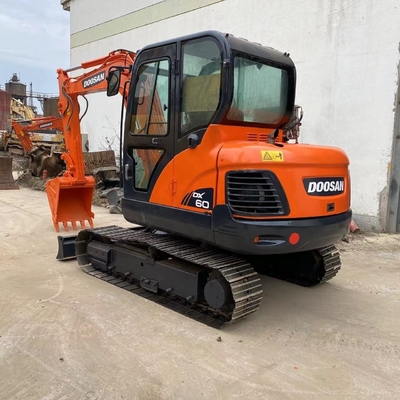 Doosan DX60 Gebrauchtbagger Japan Original Farbgraber mit 0,1m3 Eimer-Kapazität