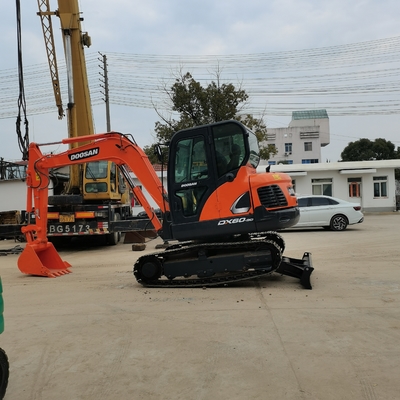 Doosan DX60 Gebrauchtbagger Japan Original Farbgraber mit 0,1m3 Eimer-Kapazität