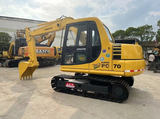 Gebrauchtes Komatsu PC70 Bagger in ausgezeichnetem Zustand mit 0,38m3 Eimerkapazität