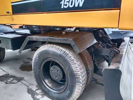 150W Gebraucht Hyundai Radbagger Gut gepflegt Gebraucht 15 Tonnen Schwergeräte