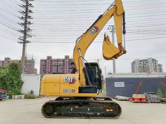 74.5kw Japanische Caterpillar-Radgräber verwendet 313D2GC gutes Zustand und langlebig