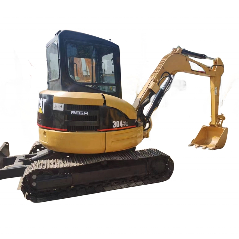In gutem Zustand CAT 304SR Bagger mit geringer Arbeitszeit und 0,1 m3 Eimerkapazität