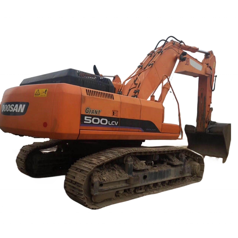Bewegt Typ Crawler Bagger Doosan 500-7 in gutem Zustand Original Gebraucht Bagger