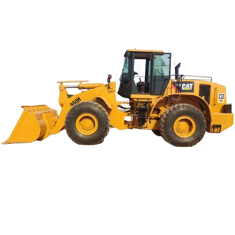 Gebrauchtes Caterpillar 950H-Lader mit Originalfarbe und 70 KW Leistung aus Japan