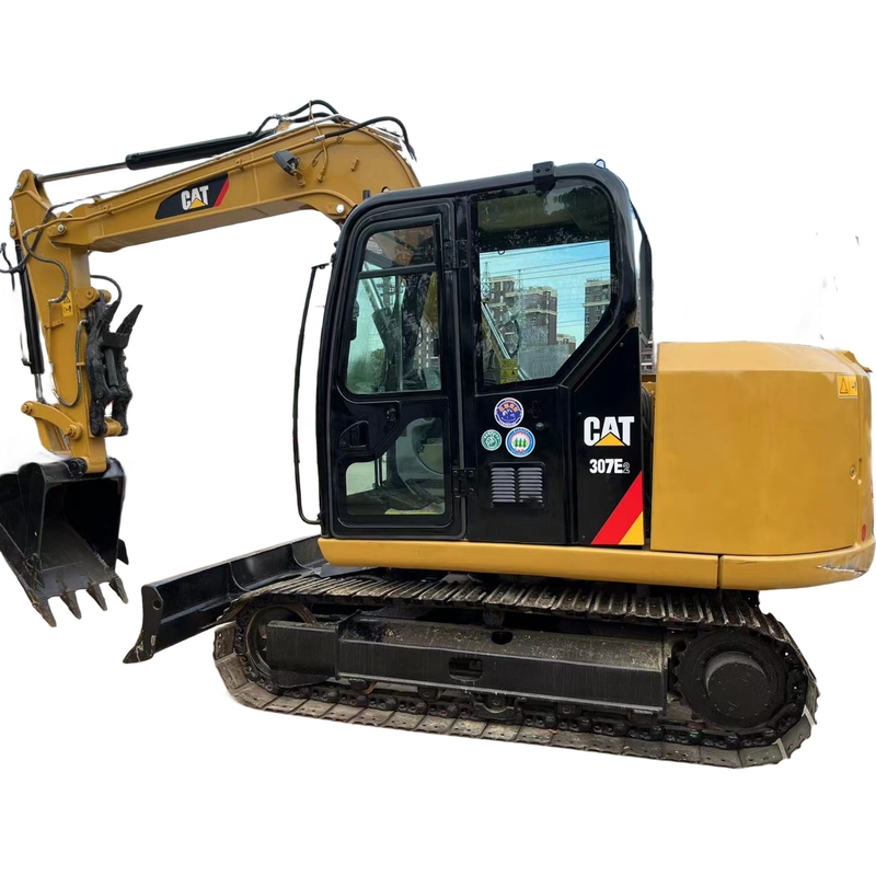 Original Traktormaschine Gebraucht Digger CAT 307E2 Minibagger mit Liyuan-Ventil