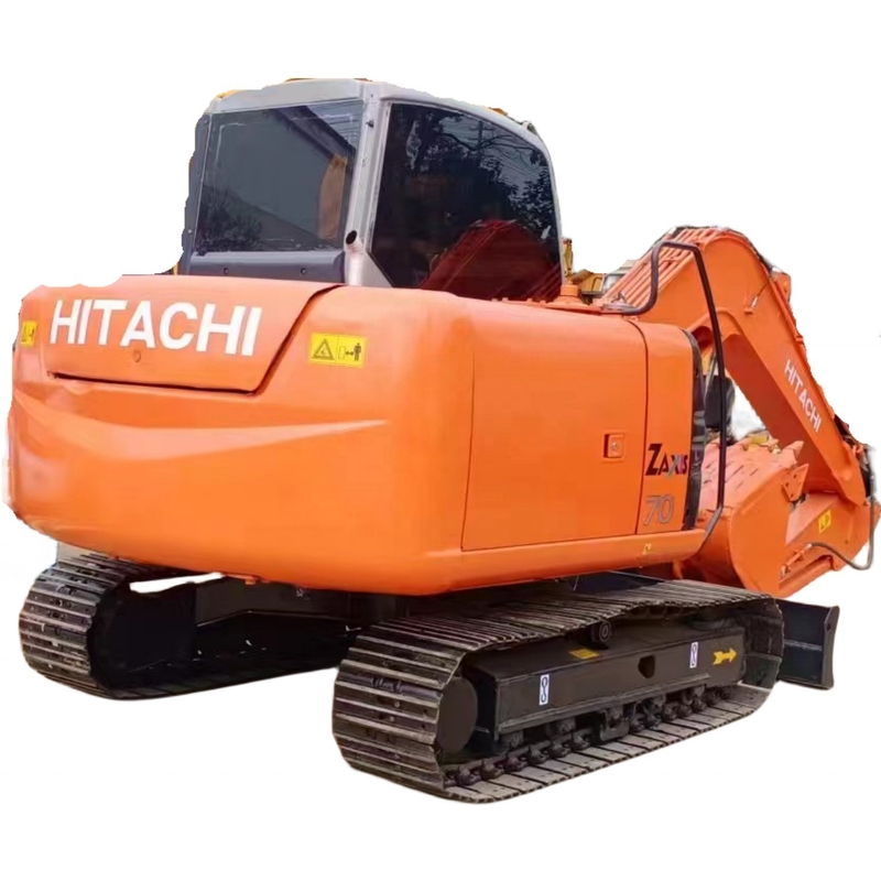 Hitachi ZX70 Gebrauchtbagger aus Japan mit HINO-Motor und Liyuan-Hydraulikzylinder