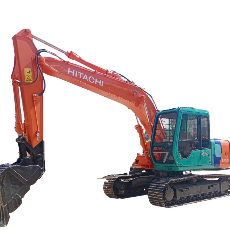 Bewegliche Crawler-Grabmaschine Hitachi EX120 mit Liyuan Hydraulikpumpe Japan Original
