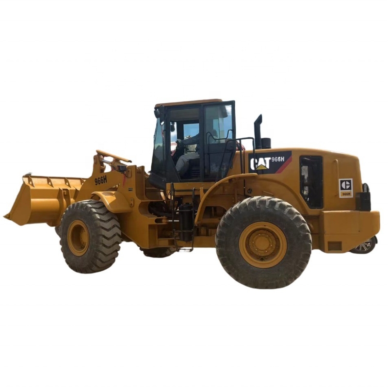 Bewegtes Rad Japan Gebrauchtes Caterpillar 966H Radlader und Denison Hydraulikpumpe