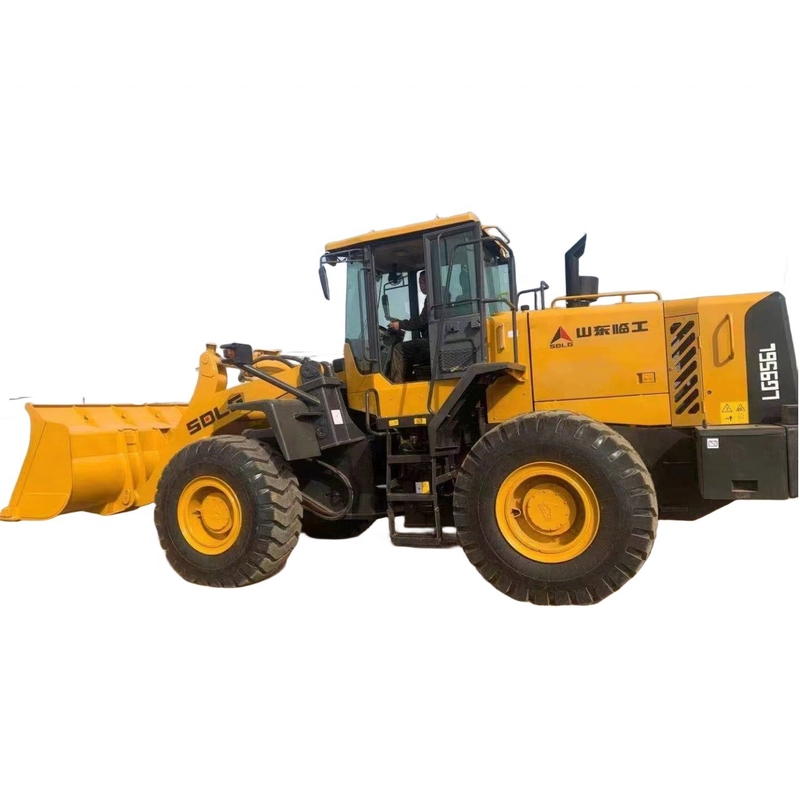 HINO Motor Gebrauchtradlader SDLG 956L Hydraulikmaschine aus Japan Originalmaschine