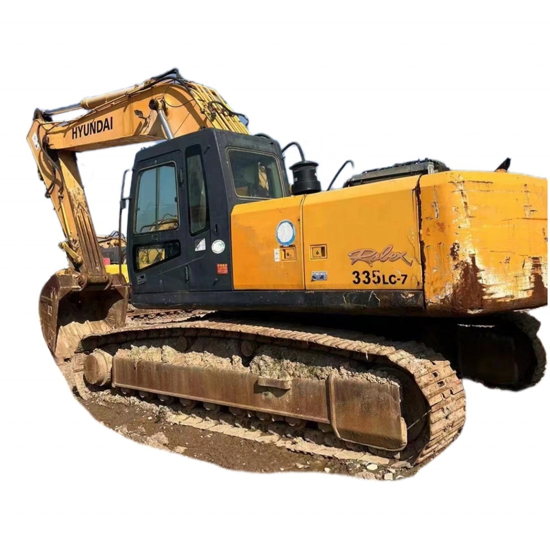 33 TON Korea EPA Motor Hyundai 335LC-7 Hydraulischer Bagger Bewegtyp Crawler Bagger