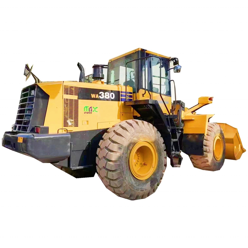 In gutem Zustand Gebraucht Komatsu WA380 Gebrauchtlader Bagger Originalfarbe Pay Loader