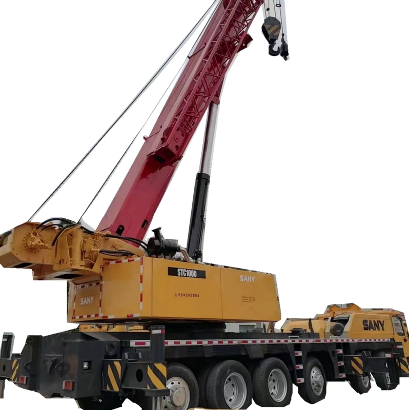 100 Tonnen SANY STC1000 Krahler mit Originalfarbe und EPA-Motor in gutem Zustand