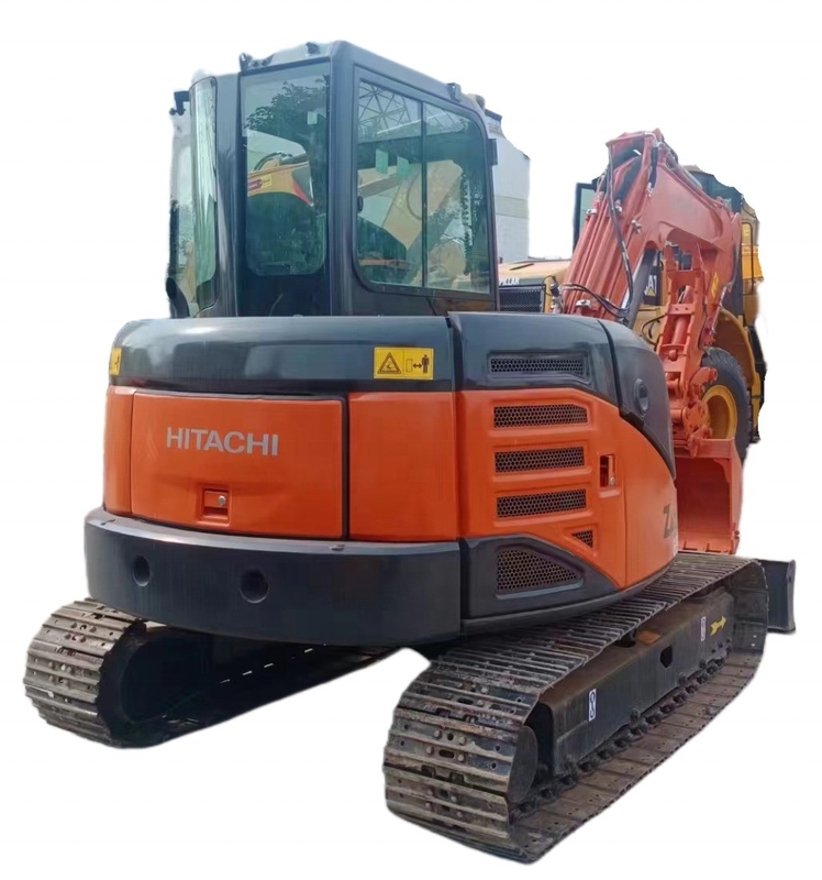 6500 KG Hitachi zx75us Gebraucht Original Japan Mini Digger Crawler Bagger mit EPA-Motor