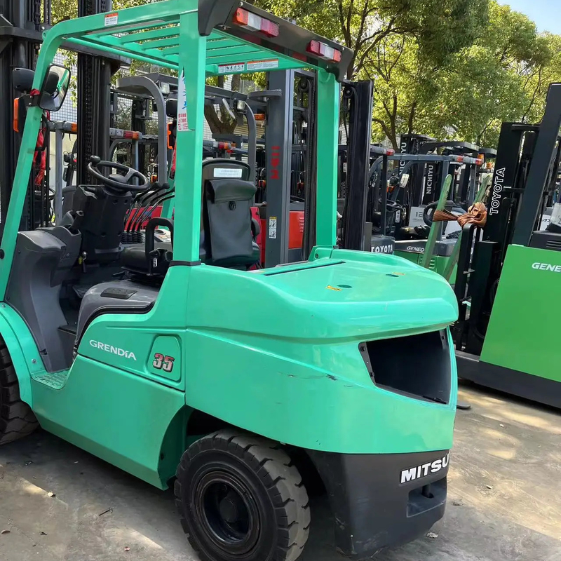 35 Tonnen Mitsubishi Gebrauchtgabelstapler in gutem Zustand mit Liyuan Hydraulikpumpe