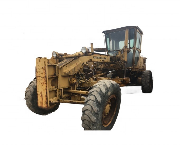 In gutem Zustand Doppeltrommel-Roller CAT 12G Gebraucht-Land Flat Grader aus Japan