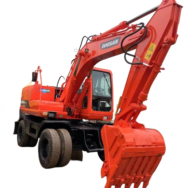 Japan Doosan DH150W-7 Graber mit Originalfarbe und 0.1m3 Eimerkapazität in Japan