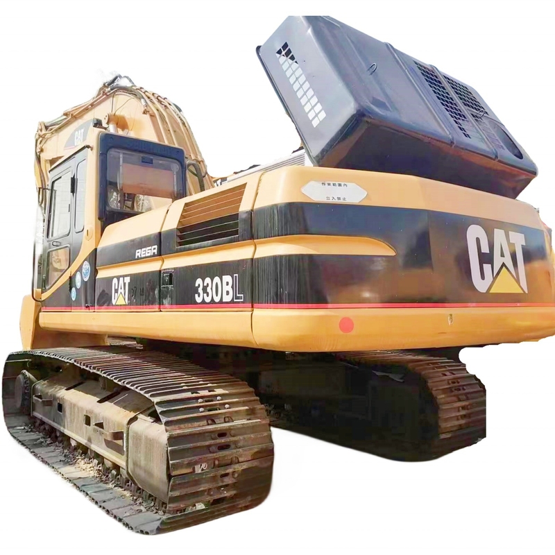 30 Tonnen gebrauchtes Caterpillar 330BL Bagger mit 0,2 m3 Eimerfläche und Originalfarbe