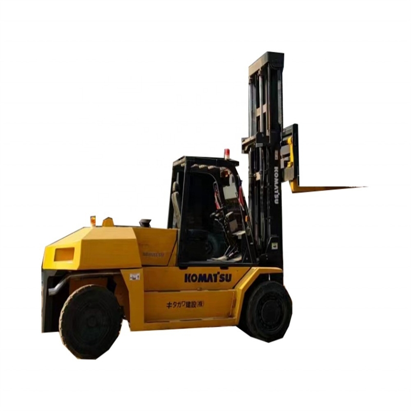 Einfache Bedienung Gebraucht KOMATSU Gabelstapler in Originalfarbe für unvergleichliche Kostenleistung