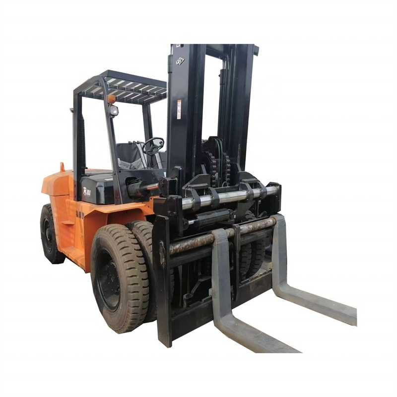Der chinesische Gabelstapler Hangcha aus Shanghai 10 Tonnen R100 Diesel Gabelstapler mit einfachem Betrieb