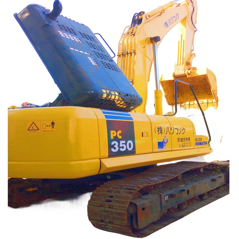 Komatsu PC350 Gebrauchtbagger Japan Originalfarbe 35 Tonnen Komatsu Crawler Bagger