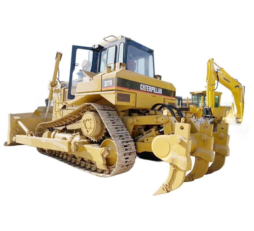 Verwendet Originalfarbe Caterpillar D7R EPA Motor Bulldozer mit 3,6m3 Eimer Kapazität