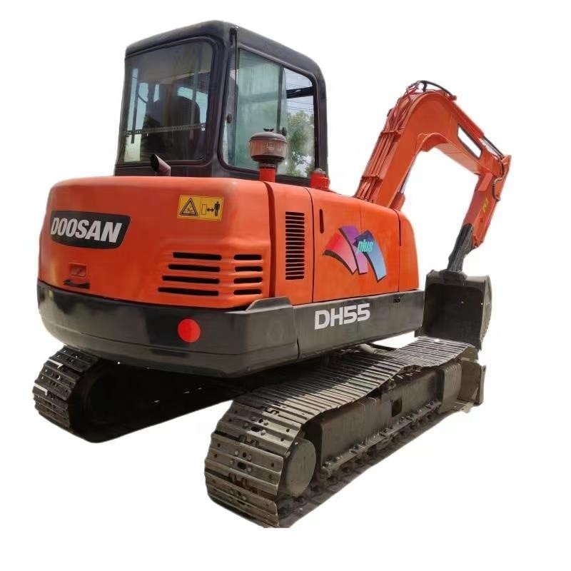 Doosan DH55 Gebraucht Digger 68kw Original Farbe Japan Maschine Gewicht 5500 kg bei erschwinglichen