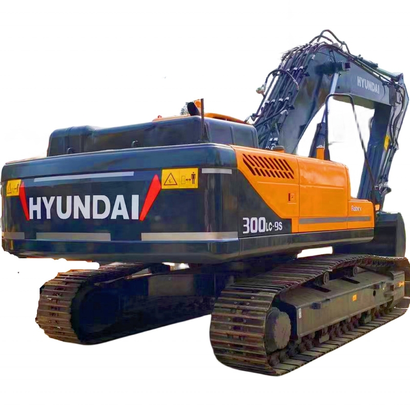 Südkorea Gebraucht Digger Hyundai 300LC-9S Original Farbe Vollhydraulisches System Crawler Bagger