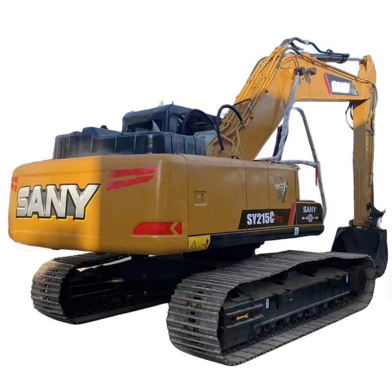Gebrauchte Sany 20 Tonnen Bagger SY215C mit Originalfarbe und Liyuan Hydraulikzylinder