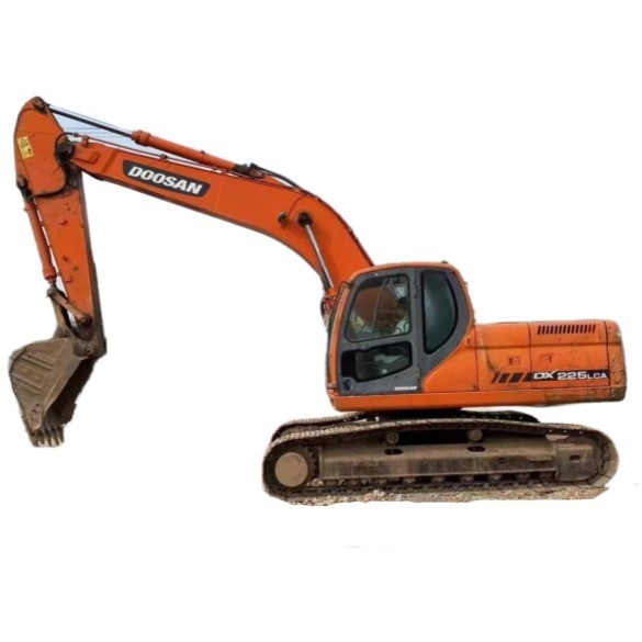 In gutem Zustand 2019 Doosan DX225LCA 22 Tonnen Bagger Südkorea Hergestellt Originalfarbe