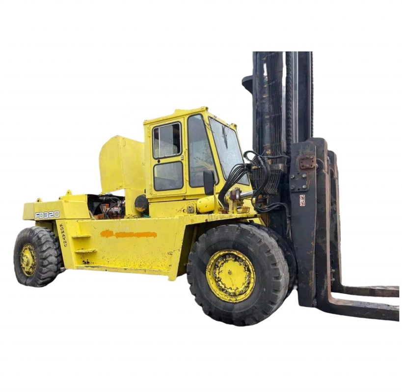 32 Tonnen KOMATSU FD320 Diesel-Forklift mit manueller Bedienung und geringer Arbeitszeit