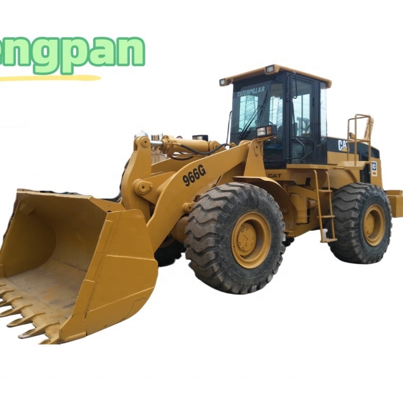 Shanghai Port Loading Service Gebraucht Japan 966G Radlader mit Huade Hydraulikpumpe